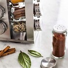 Porta Temperos Condimentos Suporte Giratorio 16 Potes Vidro O