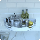 Porta Temperos E Condimentos De Parede Branco Multiuso