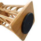 Porta Temperos Em Bambu Com Base Giratória 17 Peças Tyft Yoi