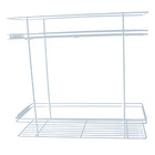 Porta Temperos Garrafeiro Aramado 20cm Branco