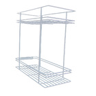 Porta Temperos Garrafeiro Aramado 20cm Branco