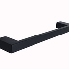 Porta Toalha  De Parede Guriri 50cm Preto Inox