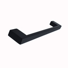 Porta Toalha  De Parede Guriri 50cm Preto Inox