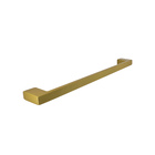 Porta Toalha  De Parede Guriri 70cm Dourado Inox