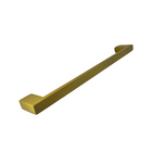 Porta Toalha  De Parede Guriri 70cm Dourado Inox