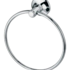 Porta Toalha Argola - Alumínio Rieti