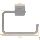 Porta Toalha Argola Banho - Novara 2050