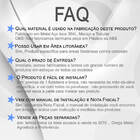 Porta Toalha Bancada Inox Com Apoio Para Acessórios 320vip