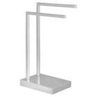 Porta Toalha Bancada Quadrado Horus Cromado Fani