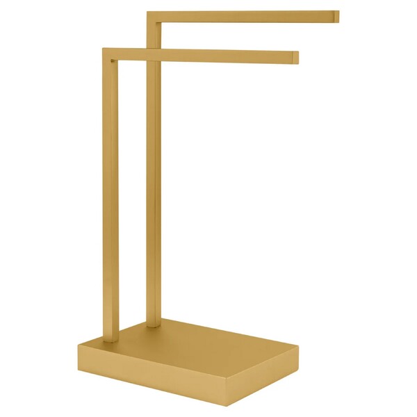 Porta Toalha Bancada Quadrado Horus Gold Fani