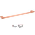 Porta Toalha Banheiro Acabamento Rose Gold - Lexxa