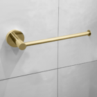 Porta Toalha Banheiro Rosto Inox 304 Dourado Brilhoso Toalhei