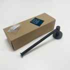 Porta Toalha Banheiro Rosto Inox 304 Preto Fosco Toalheiro Re