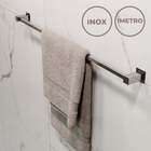 Porta Toalha Banheiro Vinci, Toalheiro Inox 304, 1metro
