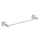 Porta Toalha Banho Banheiro Super Luxo Latão Cromado Quadrit