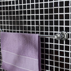 Porta Toalha Banho Barra Classic 7x42,80x7cm Prata