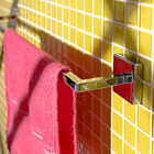 Porta Toalha Banho Barra Clean 4,40x53,40x6,40cm Prata