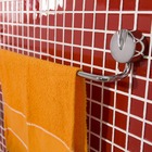 Porta Toalha Banho Barra LorenLuna C41 6,30x54,20x5,50cm Prata