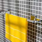 Porta Toalha Banho Barra Misu 4,60x9,50x50cm Prata