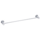 Porta Toalha Banho Barra Super 5x40x6cm Prata