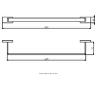 Porta Toalha Banho - Dom