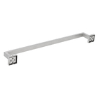 Porta Toalha Banho Aço Inox Escovado 75cm Definite Stoc