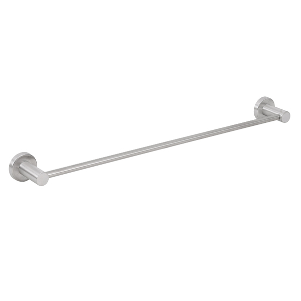 Porta Toalha Banho Aço Inox Escovado 75cm Prática Stoc