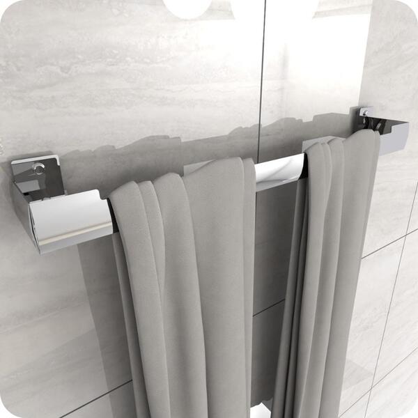 Porta Toalha Banho Inox Toalheiro Suporte Banheiro Elg