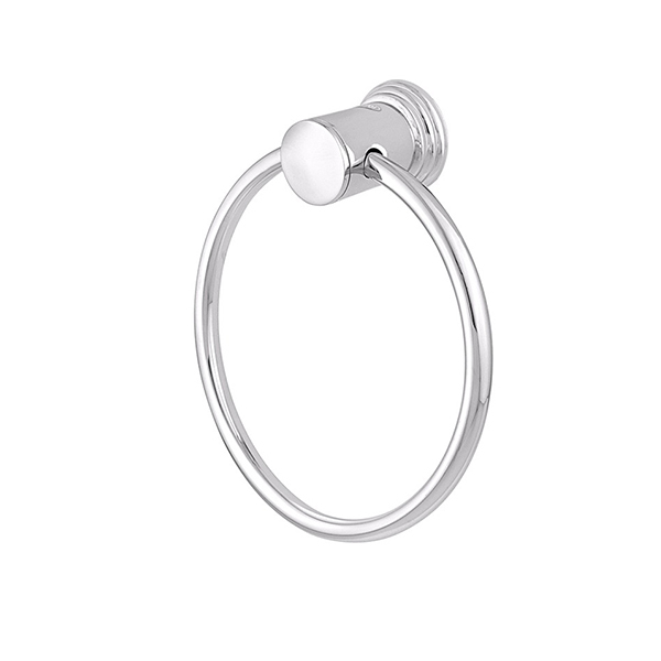 Porta Toalha Banho Metal Argola Nautica Forusi