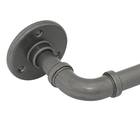 Porta Toalha Banho Metal Barra Piper