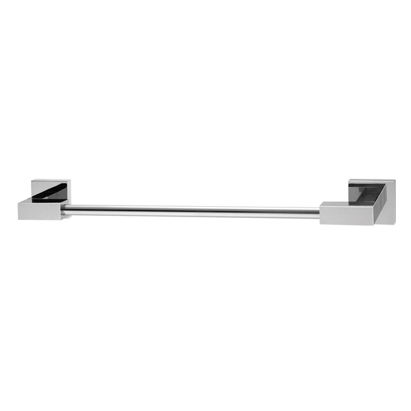 Porta Toalha Banho Metal Barra Quadra 2037 Meber Leroy Merlin