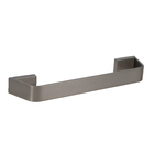 Porta Toalha Banho Curto Metal Grafite Escovado 36cm Essence Fani