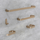 Porta Toalha Banho Metal Ronda Blush Fani