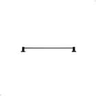 Porta Toalha Banho Para Banheiro Luxo Modelo Grécia - Preto