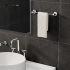 Porta Toalha Barra Linha Athenas Grego Metal 1030at.prpl.045