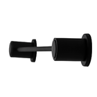 Porta Toalha Barra Suporte Toalheiro Banheiro Preto Metal