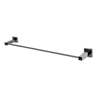 Porta Toalha Bastao 30 Cm Quadrado - Lucca Black 2090