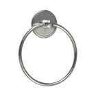 Porta Toalha Circular Adesivo (dispensa Furos) - Cromado