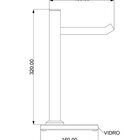 Porta Toalha De Bancada Go5081 Ducon Metais Gold