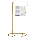 Porta Toalha de Bancada Metal Dourado Arthi