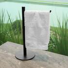 Porta Toalha De Bancada Serenity Sr11082 Ducon Metais Preto F