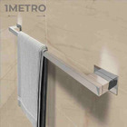 Porta Toalha De Banheiro [1metro] Aço Inox 304 [r-t100]