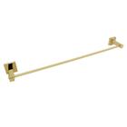 Porta Toalha De Banho 51cm Inox Dourado Ouro Square Ducon