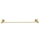 Porta Toalha De Banho 51cm Inox Dourado Ouro Square Ducon