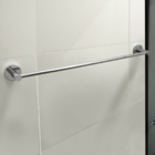 Porta Toalha De Banho 60cm Toalheiro Inox Cromado Barra Simpl