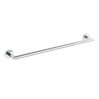 Porta Toalha de Banho 61cm Cromado de Parede Toalheiro