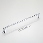 Porta Toalha de Banho 61cm Cromado de Parede Toalheiro