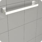 Porta Toalha De Banho Adesivo 3m Banheiro Parede Branco Df