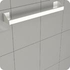 Porta Toalha De Banho Adesivo 3m Banheiro Parede Branco Df