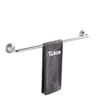 Porta Toalha de Banho Cromado e Dourado Suporte de Parede Ban